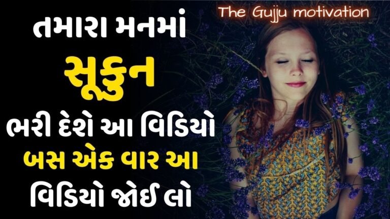 Best powerful motivational video in Gujarati | inspirational speech by The Gujju Motivation